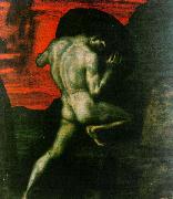 Franz von Stuck Sisyphus oil